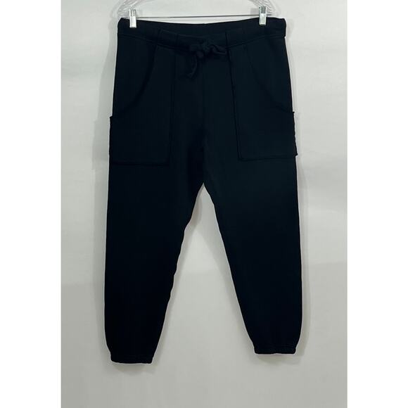 FRANK & EILEEN Sz L Large Black Eamon Patch Pocket Jogger Sweatpants Pants - Picture 10 of 11
